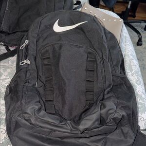 Nike Black and Gray Men's Backpack